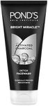 POND'S Pure Detox Face Wash 200 g, Daily Exfoliating & Brightening Cleanser, Deep Cleans Oily Skin - With Activated Charcoal for Fresh, Glowing Skin