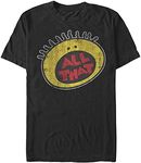 Nickelodeon Men's Big & Tall All That Logo T-Shirt, Black, Large Big Tall