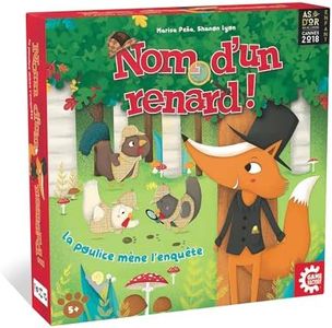 Nom d'un Renard - la poulice mène l'enquête - Jeu coopératif Enfant et Famille