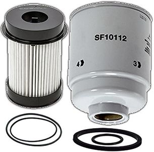 Dodge Ram 6.7 Liter Diesel Fuel Filter Water Separator Set - Wix Filters Bundle WF10112 and WF10255NP