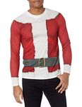Faux+Real Men's Santa Claus, Multi, Large