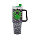 Xbox 40oz (1200ml) Insulated Tumbler Stainless Steel Cup with Straw and Handle for Water, Iced Tea, Coffee or Smoothie