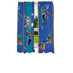 Franco Kids Room Window Curtain Panels Drapes Set, 82 in x 63 in, Space Jam 2 A New Legacy