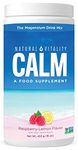 Natural Vitality Natural Calm - RLS - Restless Legs - Relaxation - Stress - Muscle Cramps - Tension - Unwind - Amazing Taste - Raspberry Lemon - 453 Gr