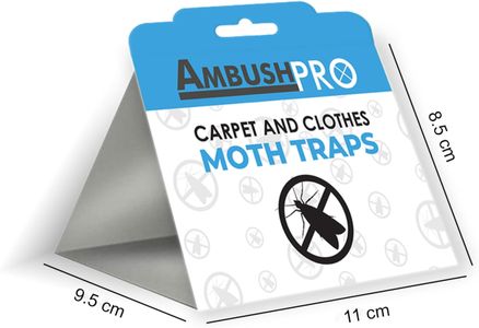 Carpet Clothes Moth Traps, 7-Pack – Odorless Pest Control