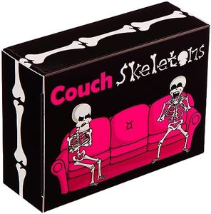 Couch Skeletons Card Game - Quick and Easy 2 Player Game by The Dusty Top Hat