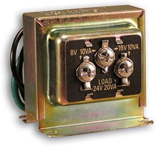 Heath Zenith SL-125-02 Wired Door Chime Transformer,golden