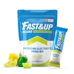 Fast&Up Reload Electrolyte Powder Drink Mix |15 sachets| 5 Electrolytes & Vitamins for Instant Hydration & Energy | (Lemon & Lime)