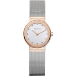 BERING Women Analog Quartz Classic Collection Watch with stainless steel Strap and Sapphire Crystal 10126-066