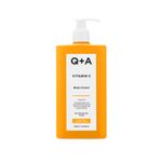 Q+A Vitamin C Body Cream: Deep Hydration & Skin Brightening Formula, Evens Skin Tone & Stimulates Collagen Production, Mimics Natural Skin Composition for Ultimate Moisture, 250ml