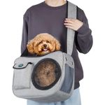 Ownpets Pet Sling Carrier, Fits 15 to 25lbs Extra-Large Dog/Cat Sling Carrier Reversible and Hands-Free Dog Bag with Adjustable Strap