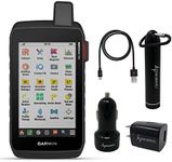 Wearable4U - Garmin Montana 750i Rugged GPS Touchscreen Navigator with inReach Technology and 8 Megapixel Camera with Included Ultimate Power Pack Bundle