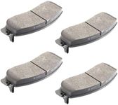 cciyu D1333 Front Semi-Metallic Disc Brake Pads Kit For Ford For F-250 Super Duty 2008-2013, For Ford For F-350 Super Duty 2008-2014, For Ford For F-450 Super Duty 2011-2012 4PCS