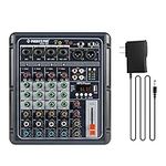 Phenyx Pro PRX-100 Audio Mixer, Com