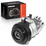 A-Premium Air Conditioner AC Compressor with Clutch Compatible with Jeep Wrangler 3.8L 2007-2011 Sport Utility