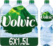 Volvic Natural Mineral Water, 6 x 1.5L