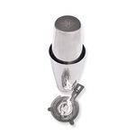 Southern 94 Boston Shaker Bartending Set with 28 Ounce Weighted, 18 oz Unweighted Tin Shakers and Hawthorne Strainer, Cocktail Mixers Perfect for The Home Bar Mixologist or Professional Bartender