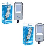 Forus LED Street Light 50W Waterproof 10 Years Warranty, Cool White Excellent Quality Street Light 50 Watt LED for Home, Street Lights Outdoor, Street Lamp, LED Street Road Lights 2Pc