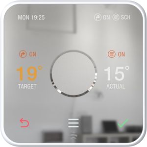 Hive Smart Thermostat, White – Programmable Home Heating Control