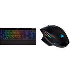 Corsair K57 RGB Wireless Gaming Keyboard + Dark CORE RGB PRO Wireless Gaming Mouse (18000 DPI)