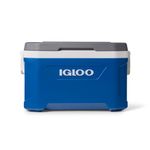 IGLOO Latitude 52QT 49 Litre Cooler in Blue, Grey & White