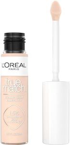 L’Oréal Paris True Match Radiant Serum Concealer, Brightening Under Eye Concealer for Dark Circles with 1.5% Hyaluronic Acid and Caffeine, N2, 10 mL