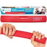 Serenilite Flexible Resistance Bar | Grip Strength Trainer, Resistance Band, Forearm Exerciser Workout | Flexbar for Tennis Elbow, Golfers Elbow, Physical Therapy, Pain Relief, Tendonitis, Recovery