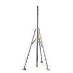 Antenna Tripod TV Antenna Mast Pole，Outdoor Antenna Mount， Heavy Duty Satellite Antenna Bracket That Can Work on any Roof，with 39.4” Mast