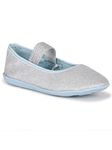 Disney Girls Marina Silver Ballerinas (1111358), UK 8