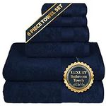 TRIDENT Premium 6 Piece Towels Set 
