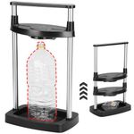 JOYTUTUS Can Crusher, Large Capacity (12 oz - 1L) Can Presser for Recycling, Foot Operated Pedal Can Smasher with Spring Design, Recycling for Aluminum Seltzer, Soda, Beer Cans and Bottles