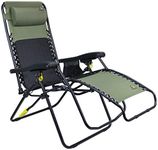 GCI Outdoor Camp Chair, Alloy Steel, Loden Green, Regular