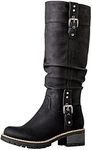 GLOBALWIN Women's Black Knee High R