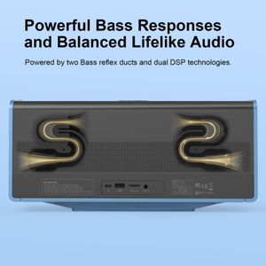 DOSS SoundBox Ultra 80W Bluetooth Speaker – Black