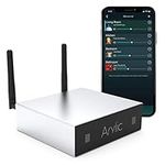 Arylic Up2stream A50+ Bluetooth Amplifier for Speakers，TPA3116 Stereo System，Multiroom/multizone Sync HiFi Audio, Wireless Stereo Amplifier