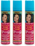 Jerome Russell Temp'ry Spray-on Blue Hair Color, 2.2oz x 3 pack
