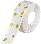 Roxflit Kitchen Sink Platform Sticker Bathroom Corner Tape Wall Sealing Strip, Waterproof Adhesive Tape Sealing for Surface Self-Adhesive Kitchen Caulk Tape Window Cleaning
