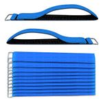 OTICA Easy to Use Tourniquet Band | Tourniquet Belt for Blood Collection (1 inch, Blue, 12)