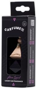 Carfume Alien Spirit Car Air Freshener Original | Premium Floral, Jasmine & White Amber Fragrance | Luxury Purple Recyclable Scented Diffuser For Women - Odour Eliminator - UK Made Car Accessories
