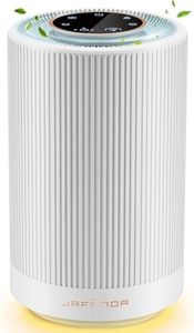 Jafanda Air Purifiers for Home bedroom,H13 True HEPA Coverage 450 sqft,23 dB Air cleaner with Brushless Motor,Effectively Remove Pollen Dust and Odor to Prevent Seasonal Air Diseases,Night Light