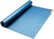 Hugger Mugger Tapas Travel Yoga Mat - Blue - Super Portable and Durable, Textured Sticky Surface, May be Folded or Rolled, Packable, Economical