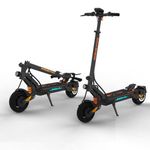 KuKirin G2 Master 2025 Electric Scooter for Adults, Dual Motor Foldable E Scooter, 52V 20.8Ah Battery, 70km Range, Hydraulic Suspension, 10-Inch Tubeless Tyres, Dual Disc Brakes, LCD, IP54