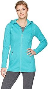 Spyder Women's Endure Long Full Zip Mid Wt Stryke Jacket, Baltic, X-Small