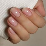 JMEOWIO Gel Nail Stickers Cream Pink Semi Cured Gel Nail Strips Wraps UV/LED Nails Supplies Nail Art Design Decoration Accessories