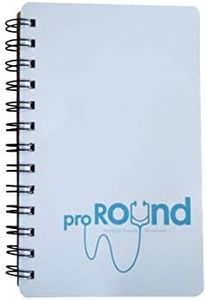 Portage Medical Rounds Notebook, proRound – Spiral Notepad with Template, Log Book for Medical Students & Physician Assistants, Pocket Size – 4.5 x 7 Inches, 75 Pages, (Pack of 1)