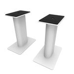 Kanto SP9W Universal Desktop Speaker Stands - 9 Inch - 2 Pack - Steel (White)