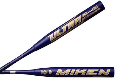 Miken | MD22 Mike Dill Gamer Series Slowpitch Softball Bat | SSUSA Senior Softball | MSS6MDB | Balanced | 2 Pc. Composite | 13.5" Barrel | 26 oz