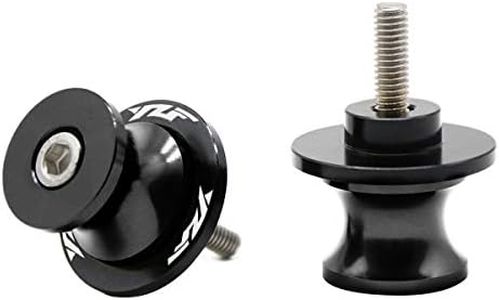 M6 Motorcycle CNC Swing arm Sliders Spools Stand Screw for YZF R1 R1M R3 R6 R7 R25 R15 R125 600R Black