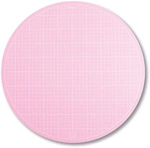 Sue Daley Designs Pink 10" Rotating Cutting Mat EPP English Paper Piecing Patchwork Sewing Quilting self Healing