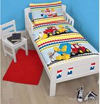 LEGO Duplo Blocks Large Print Junior Duvet Set, Multi-Colour